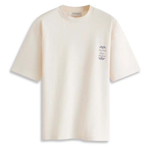 Drôle De Monsieur Ornements T-shirt Off White