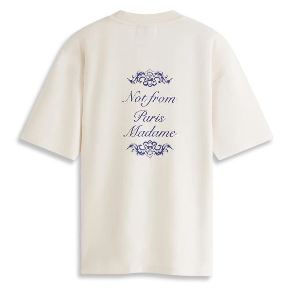 Drôle De Monsieur Ornements T-shirt Off White