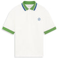Drôle De Monsieur Pique Tresse Polo Off White