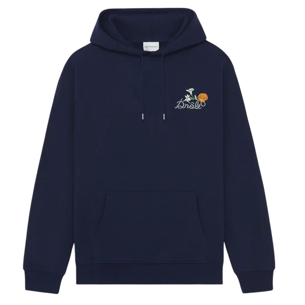 Drôle De Monsieur Shell Hoodie Navy