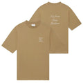 Drôle De Monsieur Slogan Calligraphy T-shirt Bruin