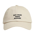 Drôle De Monsieur Slogan Cap Beige