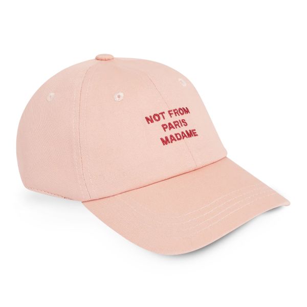 Drôle De Monsieur Slogan Cap Roze