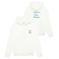 Drôle De Monsieur Slogan Cursive Hoodie Off White