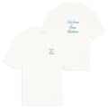 Drôle De Monsieur Slogan Cursive T-shirt Off White