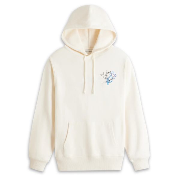 Drôle De Monsieur Slogan Esquisse Hoodie Off White