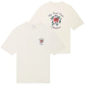 Drôle De Monsieur Slogan Fleurs T-shirt Off White