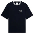 Drôle De Monsieur Slogan Sport T-shirt Zwart