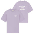 Drôle De Monsieur Slogan T-shirt Paars