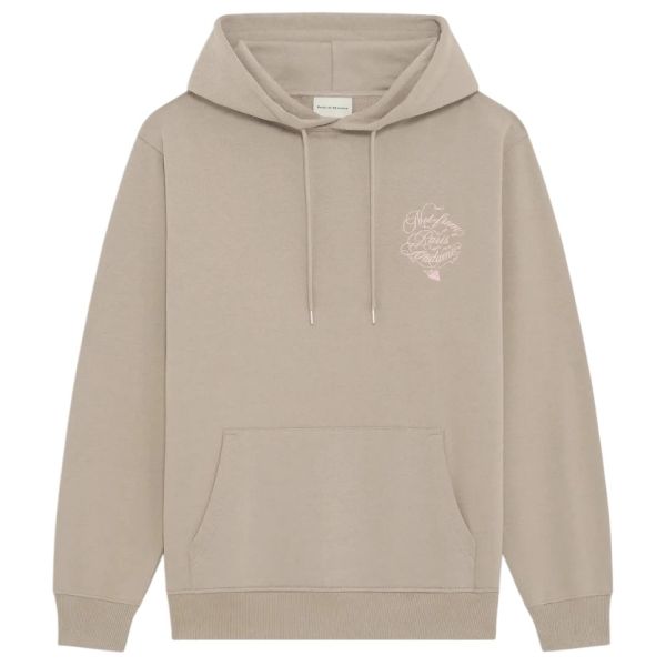 Drôle De Monsieur Slogan Vignes Hoodie Beige