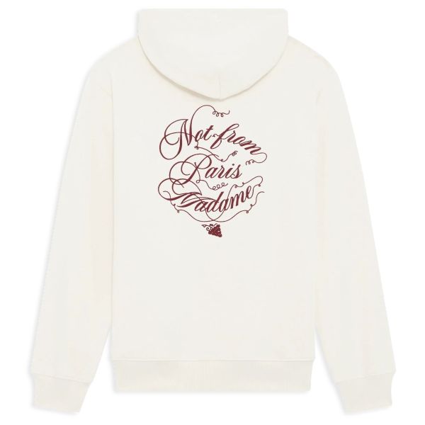 Drôle De Monsieur Slogan Vignes Hoodie Off White