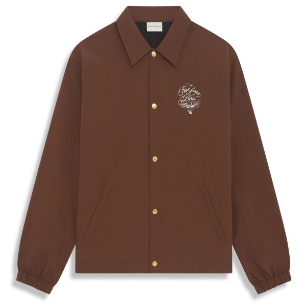 Drôle De Monsieur Slogan Vignes Vest Bruin