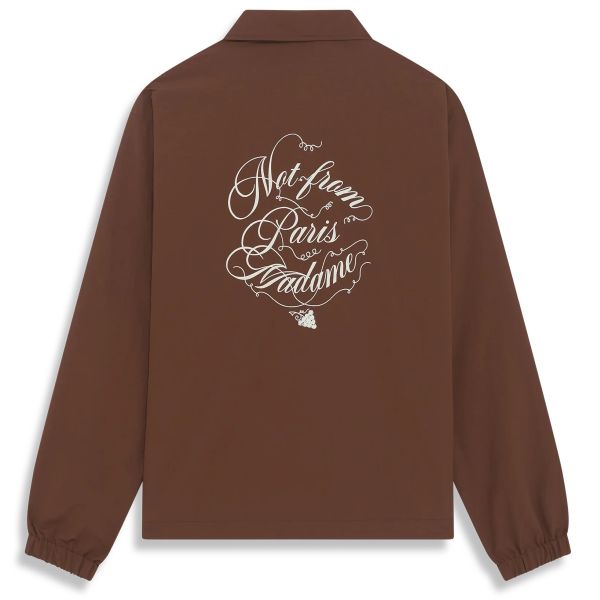 Drôle De Monsieur Slogan Vignes Vest Bruin