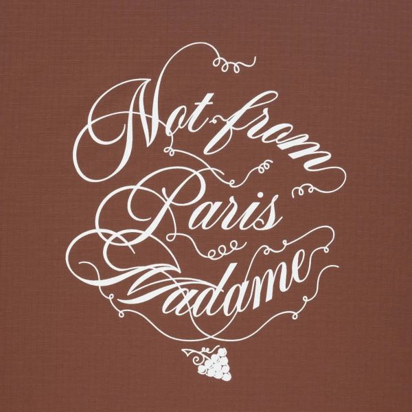 Drôle De Monsieur Slogan Vignes Vest Bruin