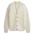 Drôle De Monsieur Torsades Cardigan Off White