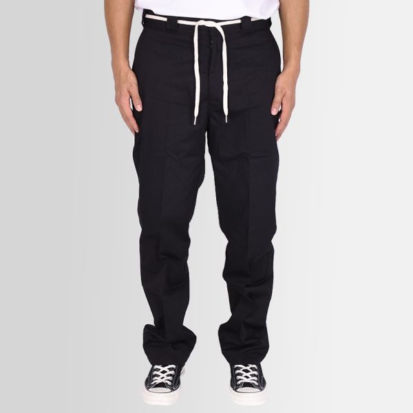 Drôle De Monsieur Twill Broek Zwart