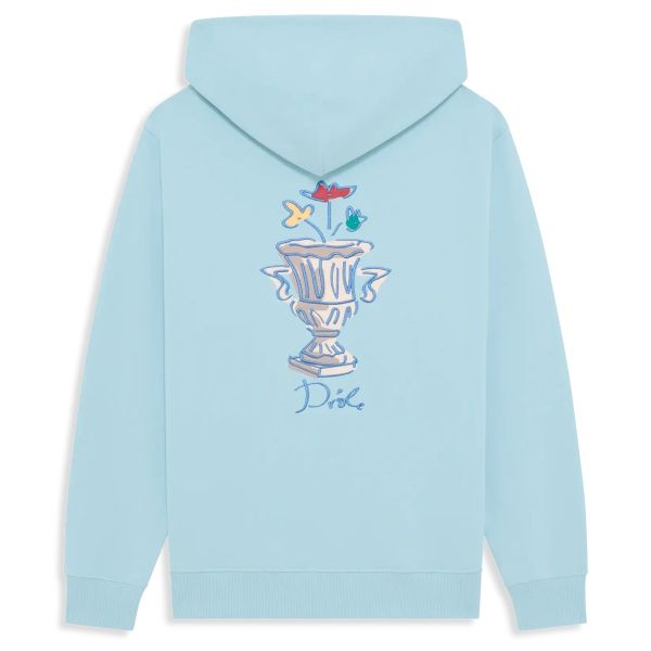 Drôle De Monsieur Vase Hoodie Licht Blauw