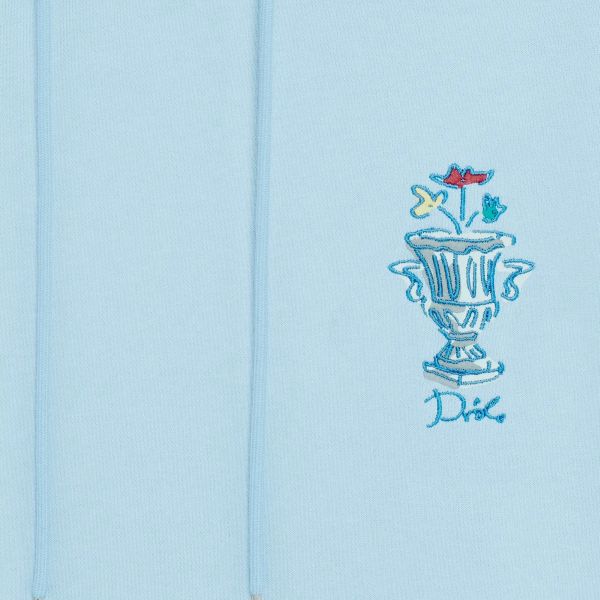 Drôle De Monsieur Vase Hoodie Licht Blauw
