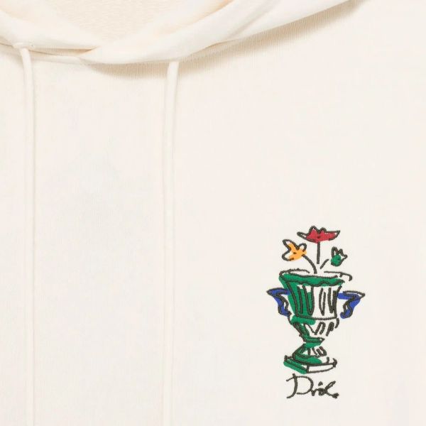 Drôle De Monsieur Vase Hoodie Off White