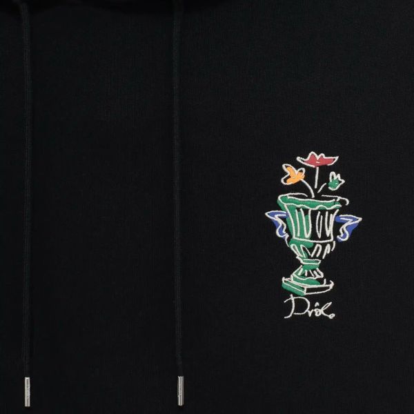 Drôle De Monsieur Vase Hoodie Zwart
