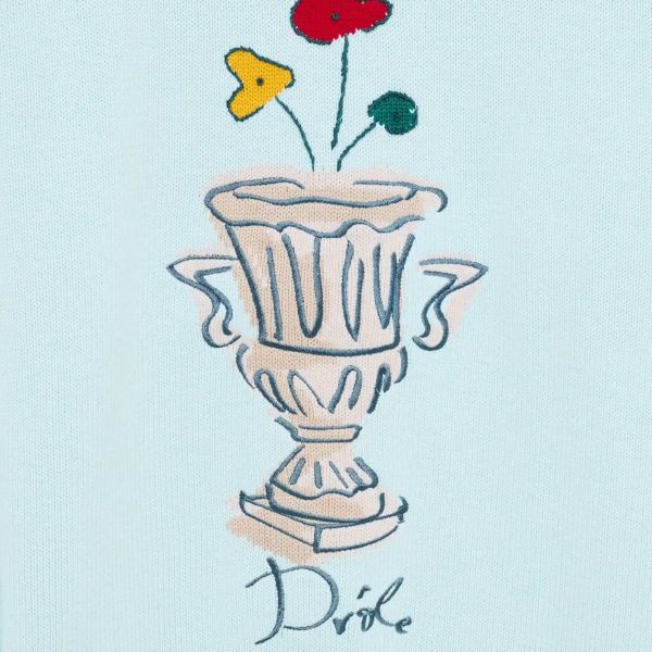 Drôle De Monsieur Vase Sweater Licht Blauw