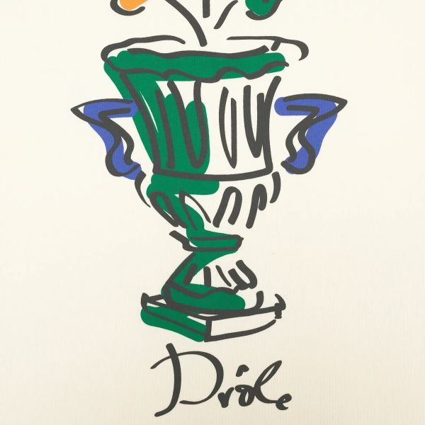 Drôle De Monsieur Vase T-shirt Off White