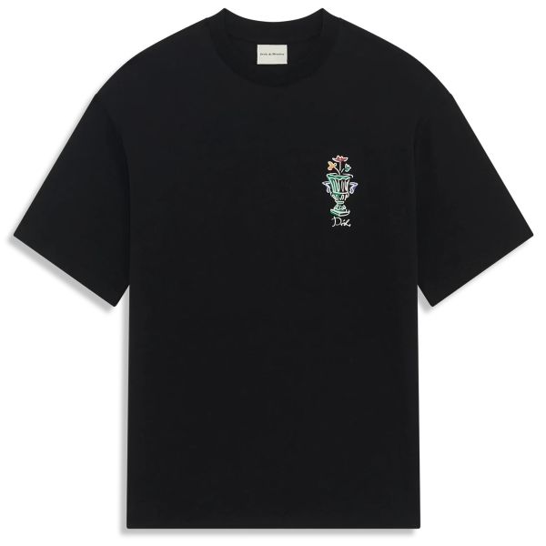 Drôle De Monsieur Vase T-shirt Zwart