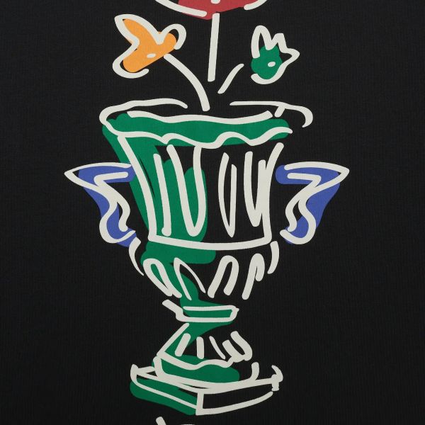 Drôle De Monsieur Vase T-shirt Zwart