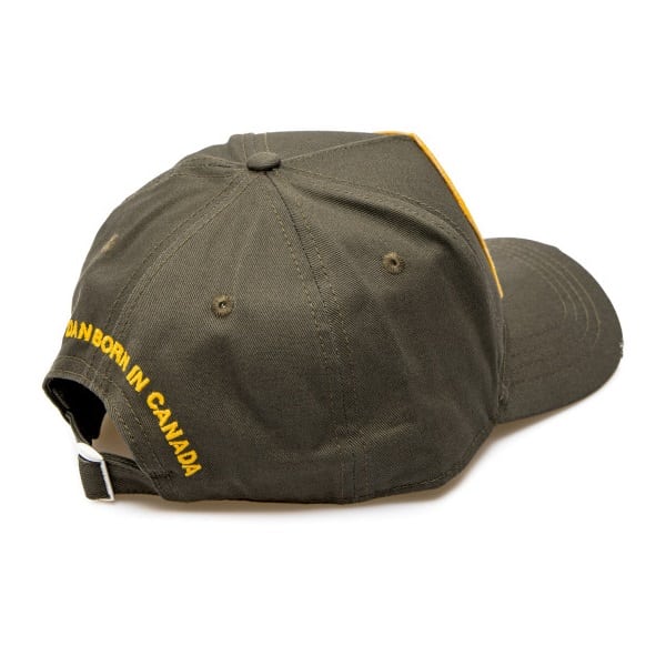dsquared canadian flag cap groen