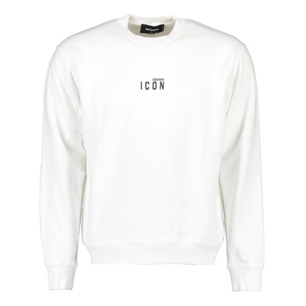 dsquared mini icon sweater wit1