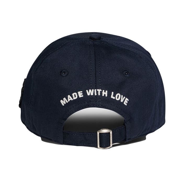 dsquared patch cap navy