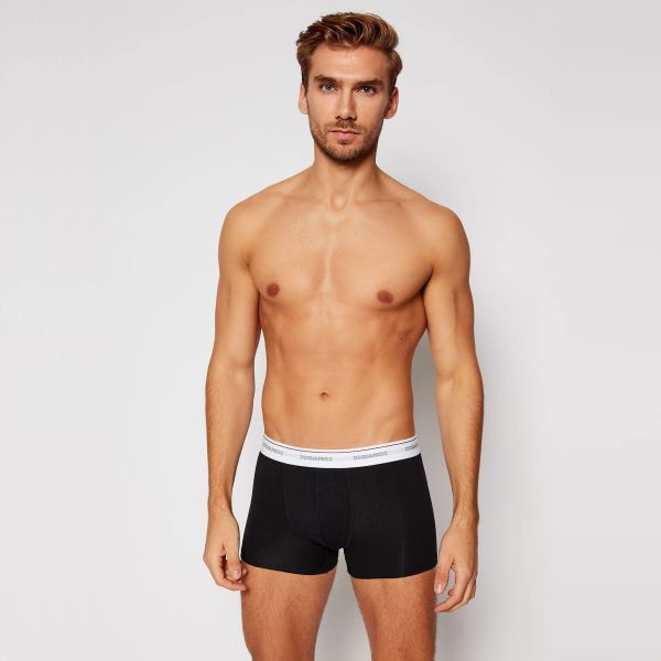 Dsquared2 3-Pack Trunk Boxer Zwart