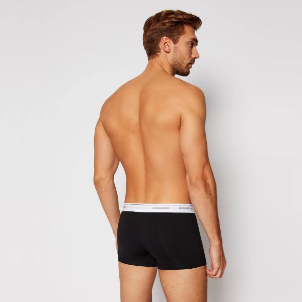 Dsquared2 3-Pack Trunk Boxer Zwart