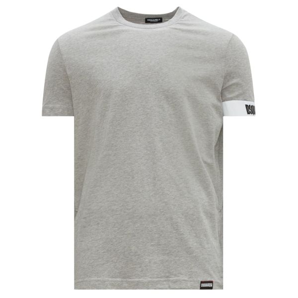 Dsquared2 Basic Band T-shirt Grijs