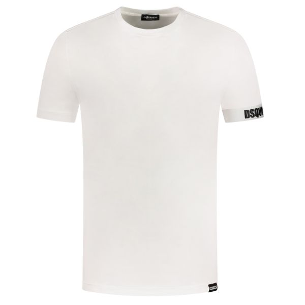 Dsquared2 Basic Band T-shirt Wit
