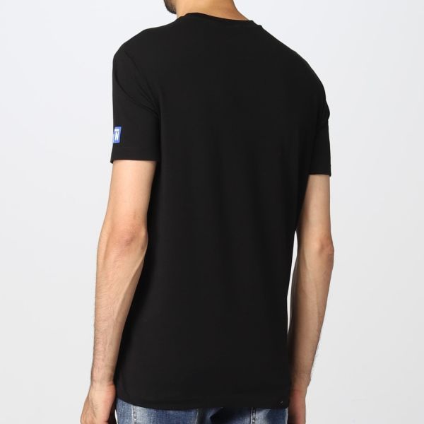 Dsquared2 Basic Icon T-shirt Zwart/Blauw
