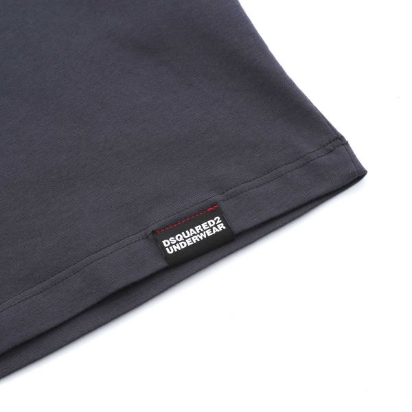 Dsquared2 Basic Logo T-shirt Antraciet