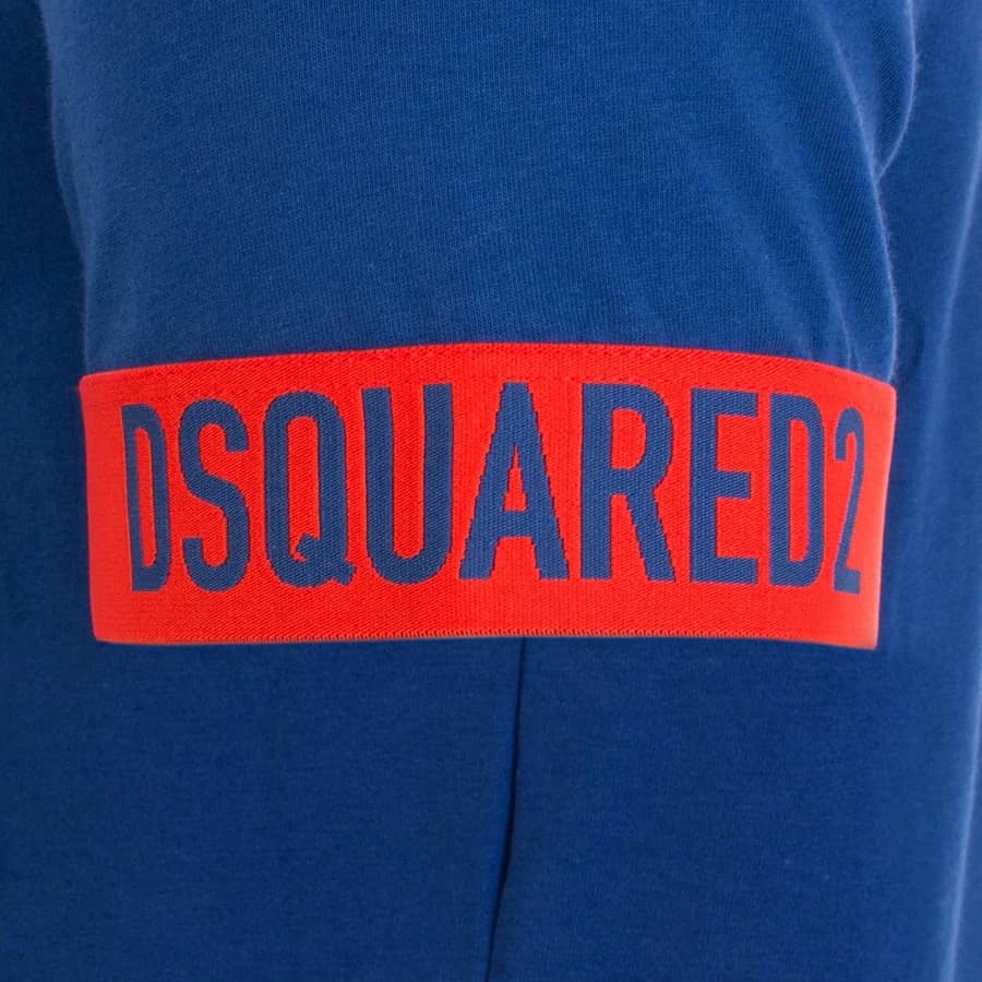 Dsquared2 Basic T-shirt Blauw