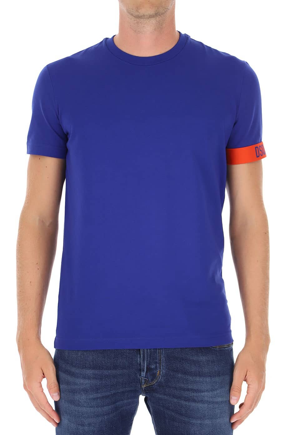 Dsquared2 Basic T-shirt Blauw
