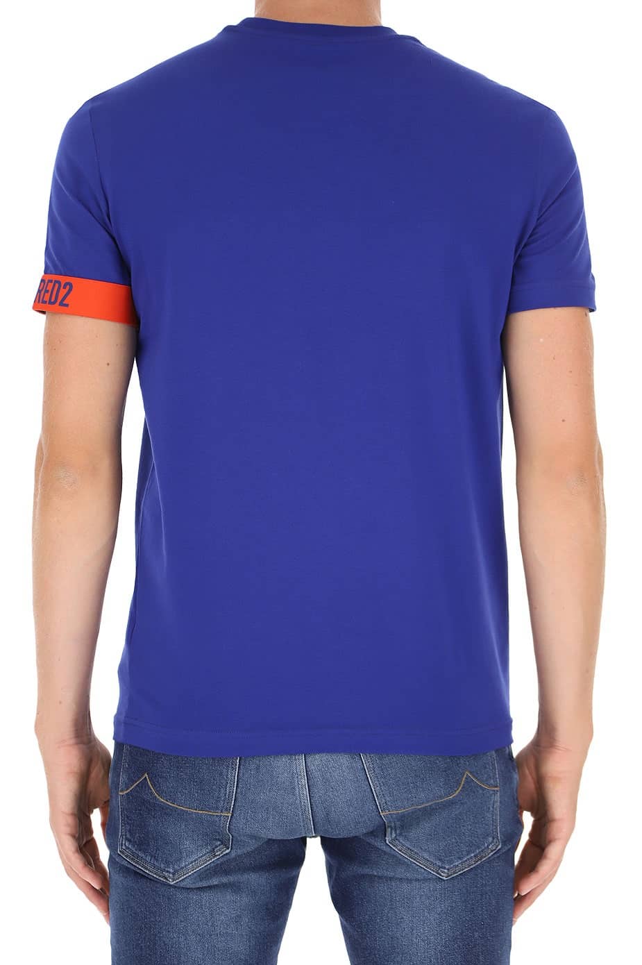 Dsquared2 Basic T-shirt Blauw