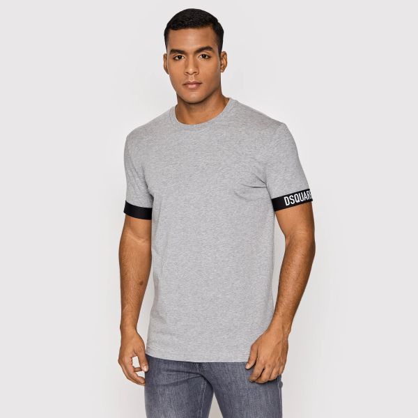 Dsquared2 Basic T-shirt Grijs