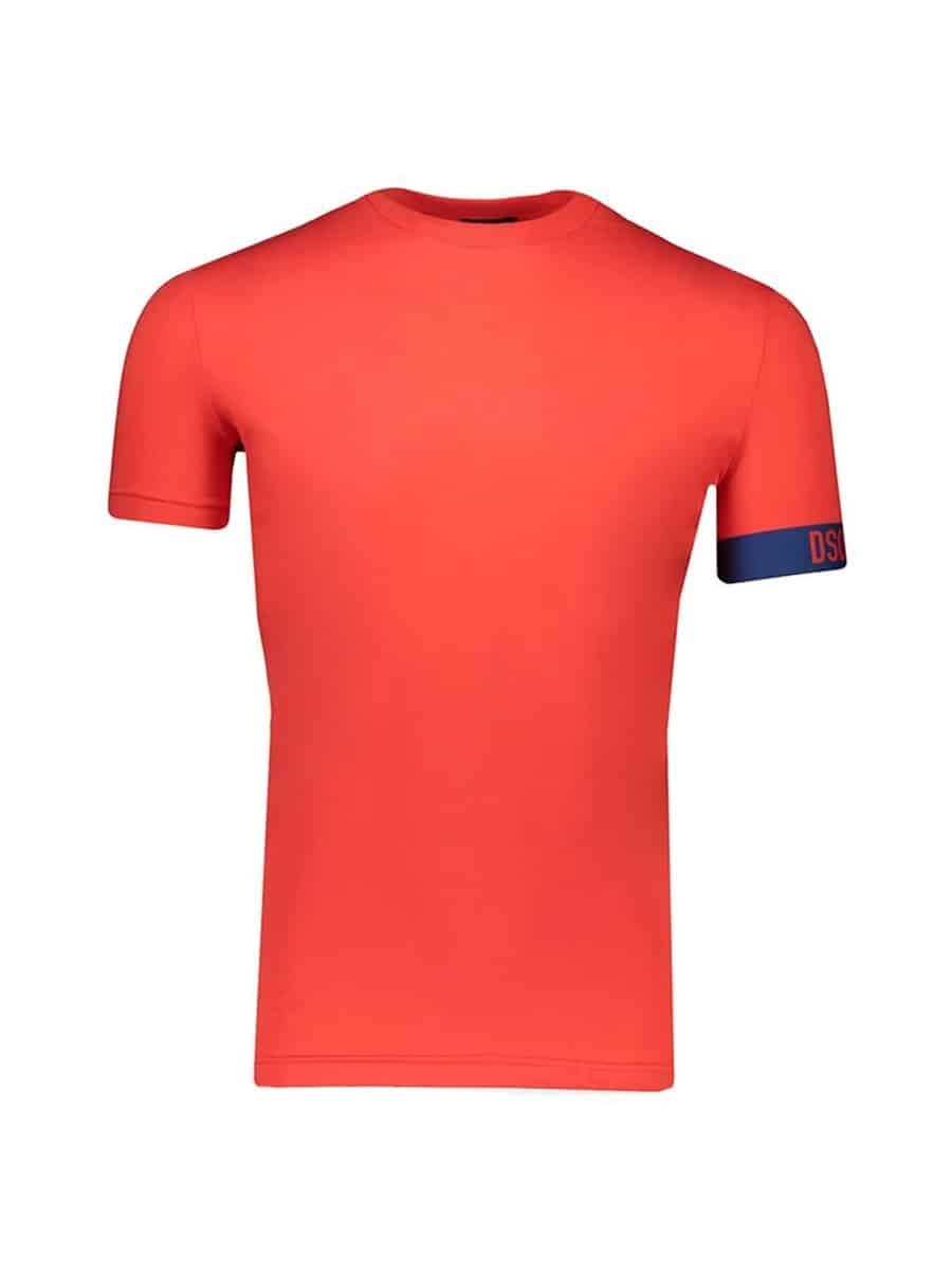 Dsquared2 Basic T-shirt Rood