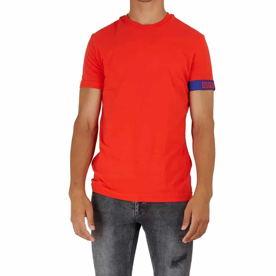 Dsquared2 Basic T-shirt Rood