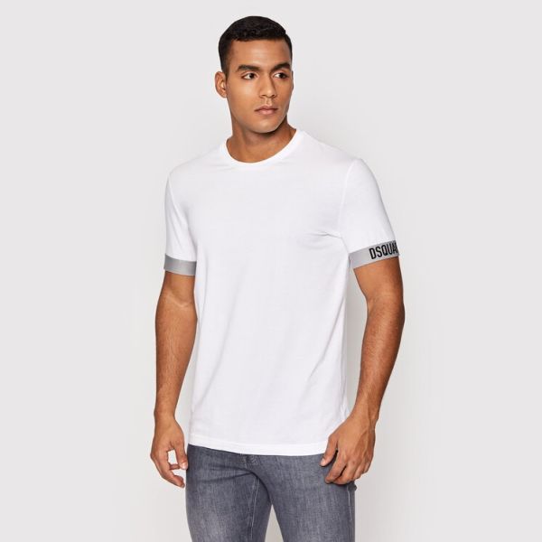 Dsquared2 Basic T-shirt Wit