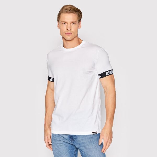 Dsquared2 Basic T-shirt Wit