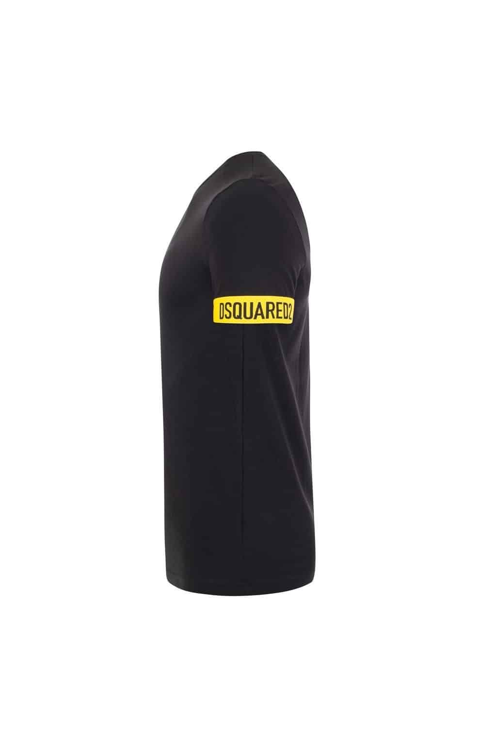 Dsquared2 Basic T-shirt Zwart