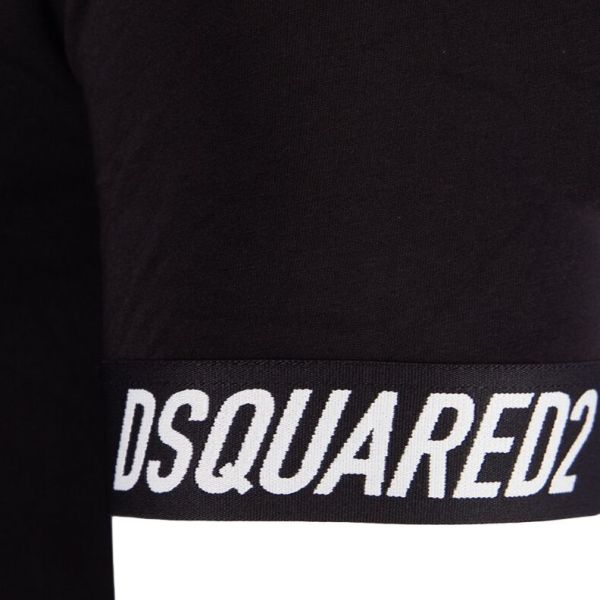 Dsquared2 Basic T-shirt Zwart