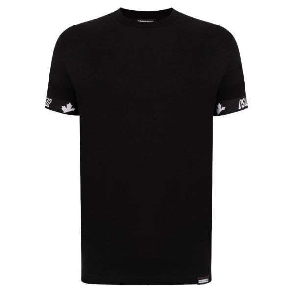 Dsquared2 Basic T-shirt Zwart