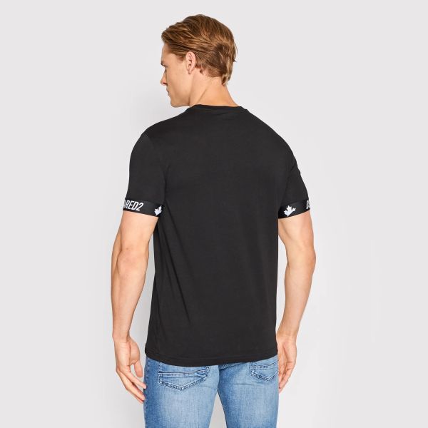 Dsquared2 Basic T-shirt Zwart