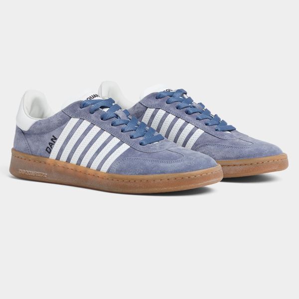 Dsquared2 Boxer Sneaker Blauw/Wit